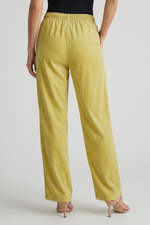 Pantalón Mostaza en Rayón para Mujer