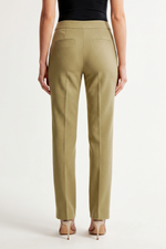 Pantalón Camel en Polyester Twill para Mujer