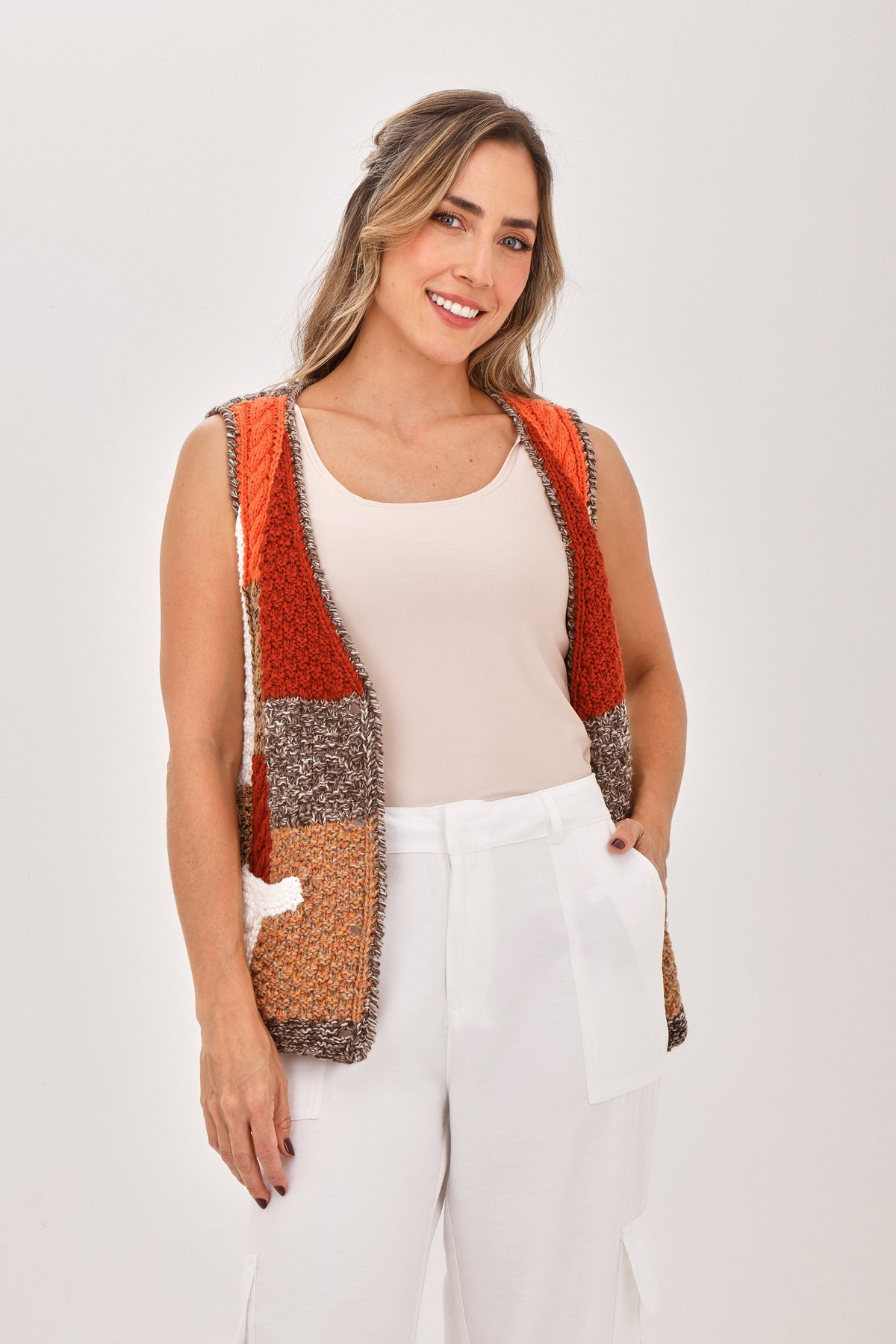 Chaleco Artesanal Crudo