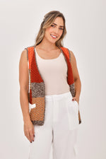 Chaleco Artesanal Crudo