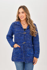 Suéter Matizado Azul Rey