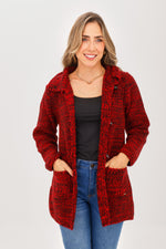 Suéter Matizado Cacho Rojo