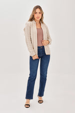 Chaqueta Trenza Beige