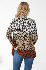 Sweater en tejido artesanal para mujer naranja