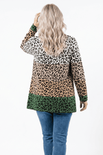 Sweater en tejido artesanal para mujer verde