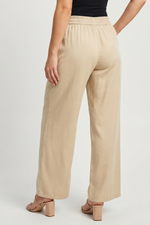 Pantalón Casual Arena en Rayón para Mujer