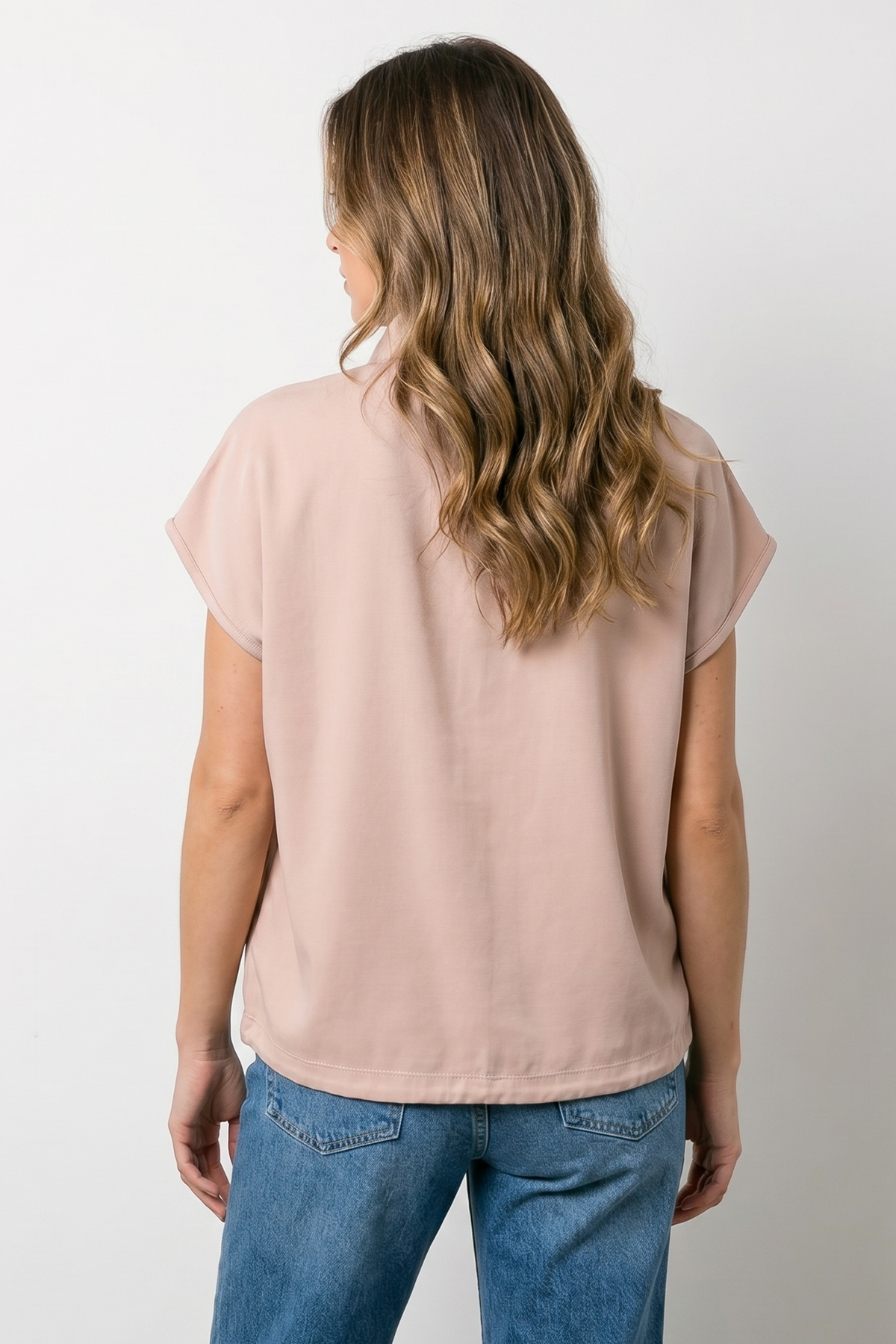 Blusa Bolsillo Arena en Chambray para Mujer
