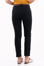 Pantalón Dril Cinturón Negro