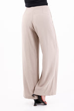 Pantalón Moño Adelante Caqui Para Mujer