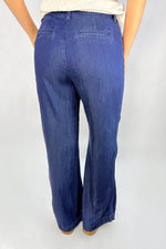 Pantalón Índigo Ribete Azul Oscuro