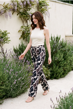 Pantalón en Rayón Negro para Mujer