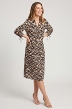 Vestido en Rayón Camel para Mujer