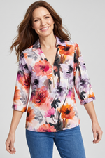 Blusa en Rayón Naranja para Mujer