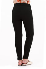 Pantalón Vena Pitillo Negro Para Mujer