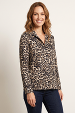 Camiseta en Licra Camel para Mujer