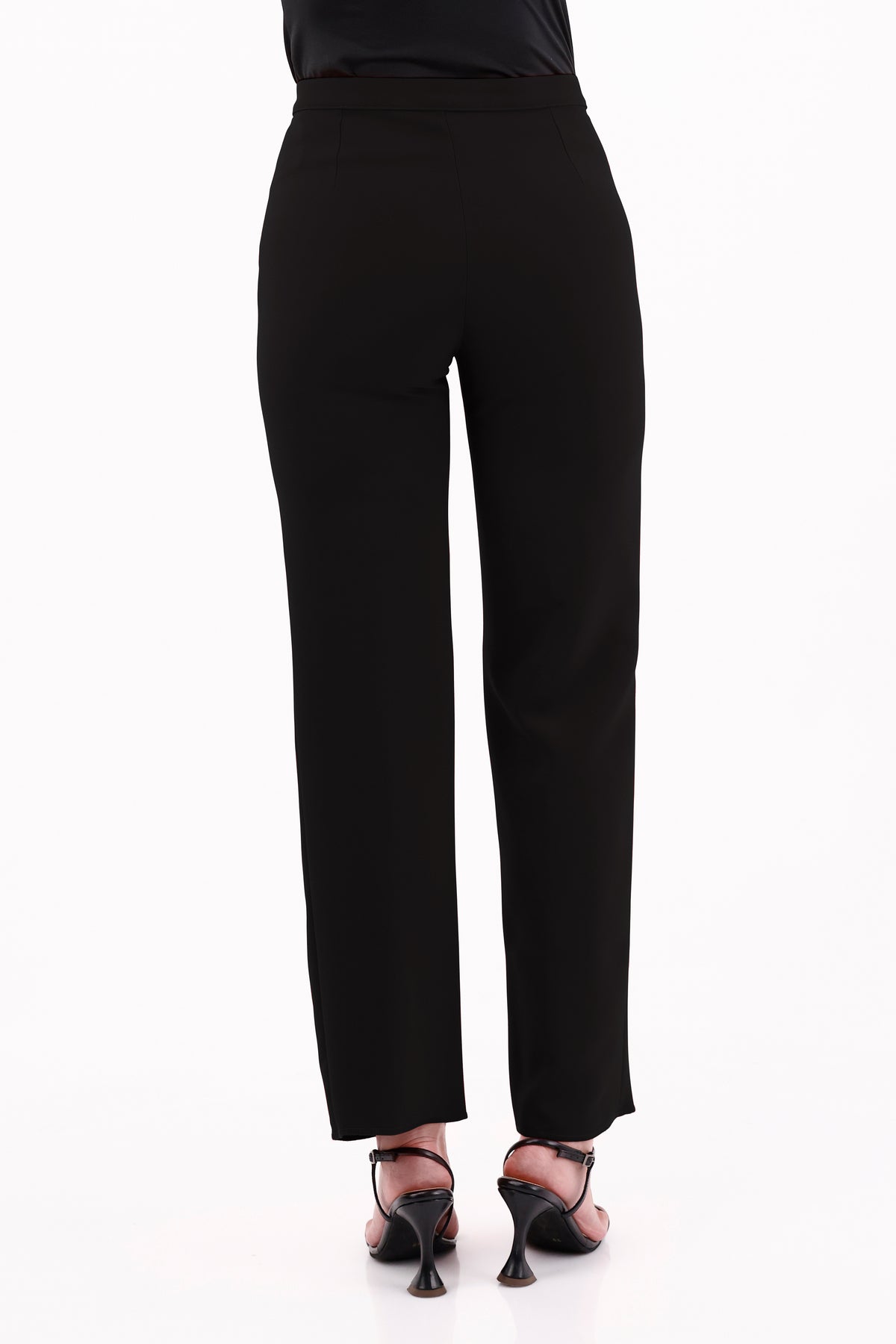 Pantalón Clásico Prada Negro Para Mujer