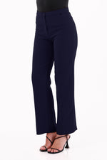 Pantalón Clásico Prada Azul Oscuro Para Mujer