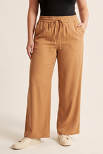 Pantalón Camel en Rayón para Mujer