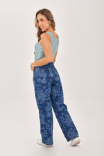 Jean Flores Azul Medio