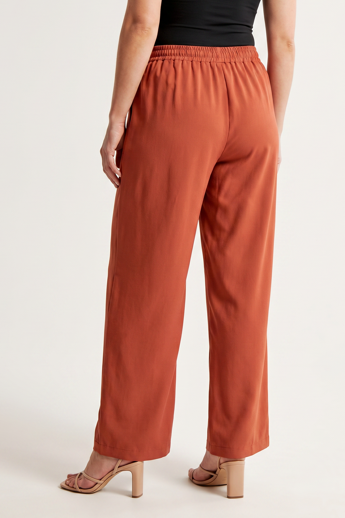 Pantalón Terracota en Rayón para Mujer