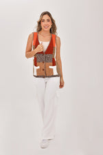 Chaleco Artesanal Crudo