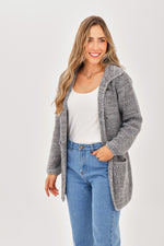 Suéter Matizado Cacho Gris Oscuro