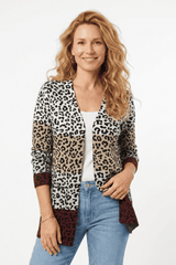 Sweater en tejido artesanal para mujer vinotinto