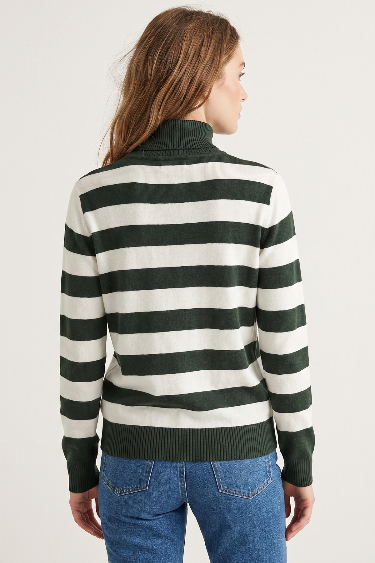 Camiseta en Acrilico Verde para Mujer