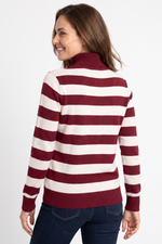 Camiseta en Acrilico Vinotinto para Mujer