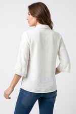Blusa Crudo en Rayón para Mujer