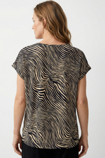 Blusa en rayón para mujer azul