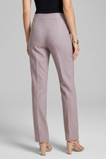 Pantalón Casual Rosado en Poliéster para Mujer