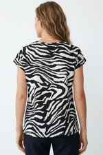 Blusa en rayón para mujer negro