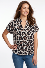 Blusa en Rayón Negro para Mujer