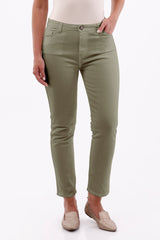 Jean Clásico Tobillero Verde Oliva