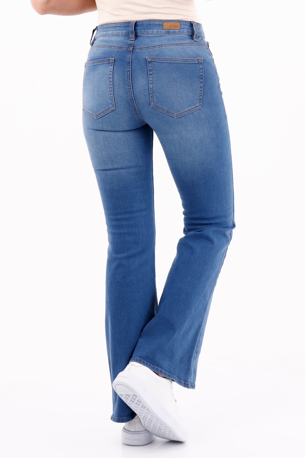 Jean Bota Campana Bigote Azul Medio Para Mujer