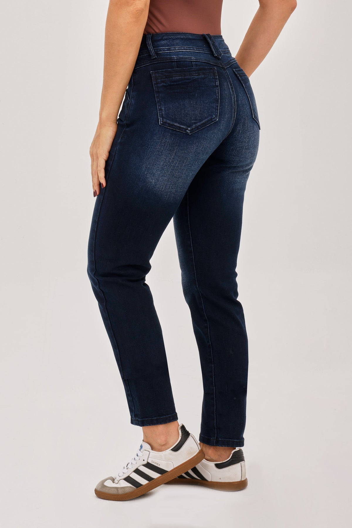 Jean Proceso Charretera Atrás Azul Oscuro