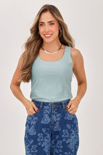 Top Básico Verde Jade