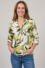 Blusa en Rayón Verde para Mujer