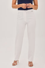 Pantalón Clásico Prada Crudo