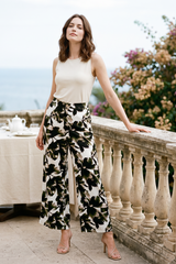 Pantalón en Rayón Verde para Mujer