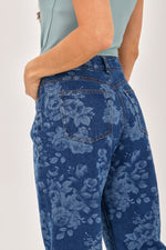 Jean Flores Azul Medio